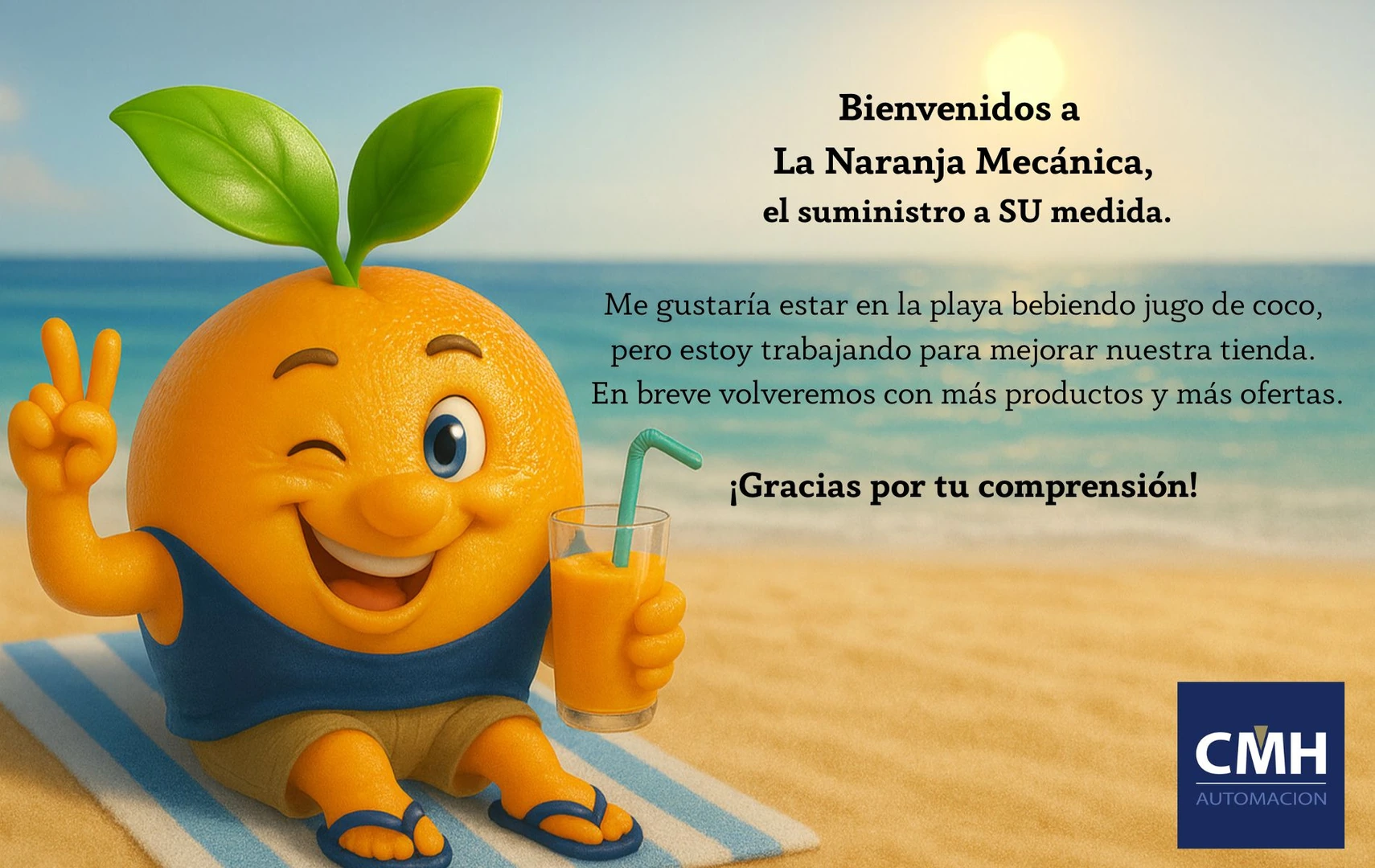 Bienvenidos a La Naranja Mecánica. El suministro a su medida.
